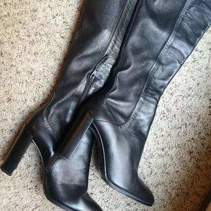 Stuart Weitzman Over-The-Knee Leather Boots